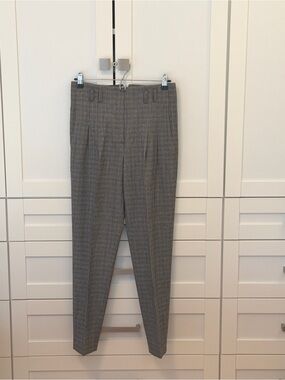 Judith Charles Gray Dress Pants - Classic Tailored Trousers